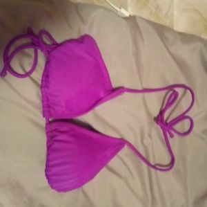 Fuschia swimsuit top